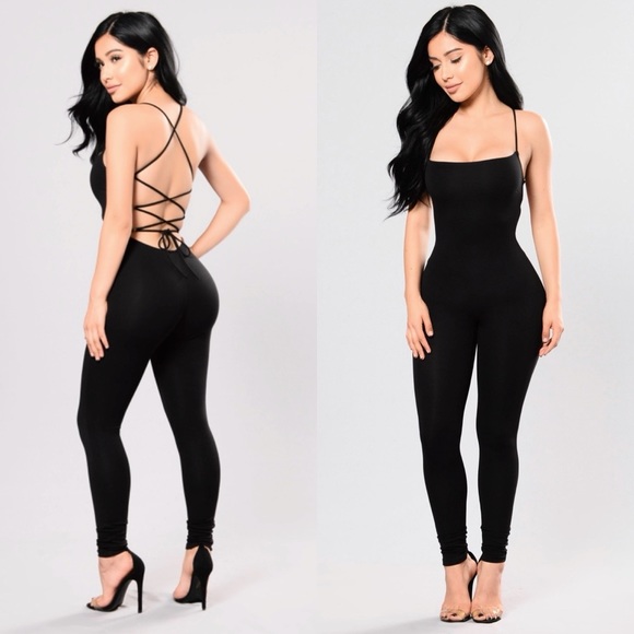 Fashion Nova Pants - Aim Right Jumpsuit